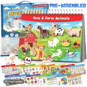 Educational Activity Book age 3-7
